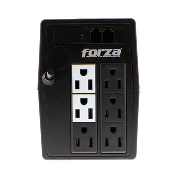Forza 500VA/250W, 6 Outlet Compact Tower-120V Interactive UPS (NT-511D)
